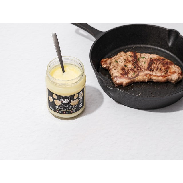 Hunter & Gather Organic Beef Tallow 300g, UK version