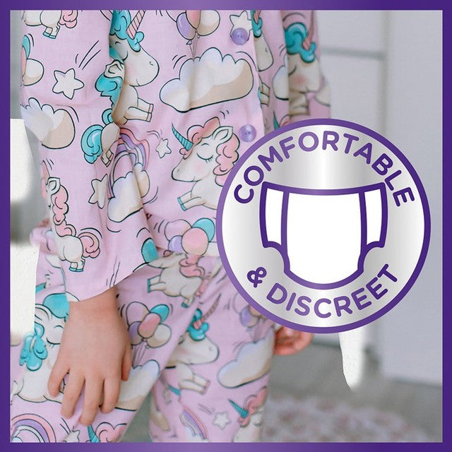 DryNites Girls Pyjama Pants 4-7 Yrs (17-30kg), UK version