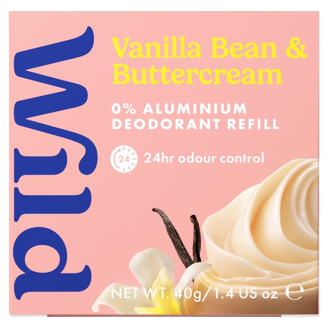 Wild Vanilla Buttercream deodorant refill (British brand)