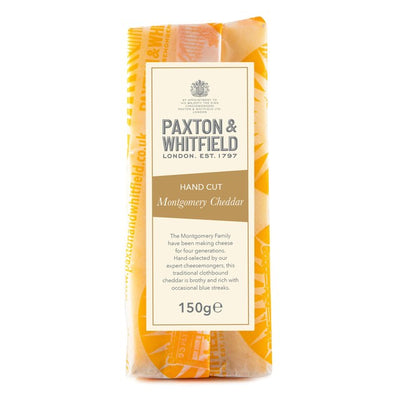 M&S Paxton & Whitfield Montgomery's Cheddar Artisanal Cheese 150g- Buy online at McGrocer
