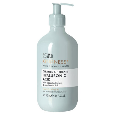Savon liquide hydratant pour les mains Baylis & Harding Kindness+ à l'acide hyaluronique 500 ml