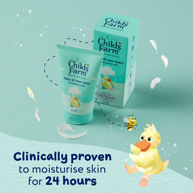 Childs Farm baby all over balm fragrance-free 50ml - British product