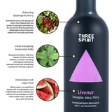 Three Spirit Livener non-alcoholic botanical elixir 50cl (British brand)