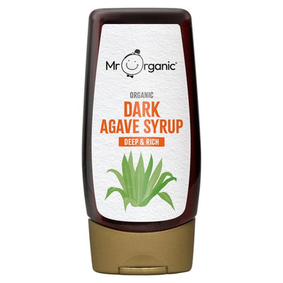 M&S Mr Organic Dark Agave Syrup Natural Sweetener 250ml- Buy online at McGrocer