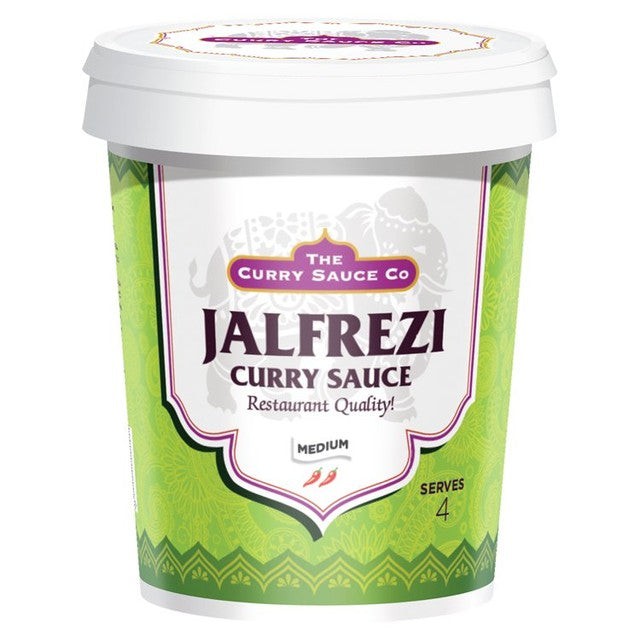 The Curry Sauce Co. Jalfrezi Medium curry sauce 475g (British brand)