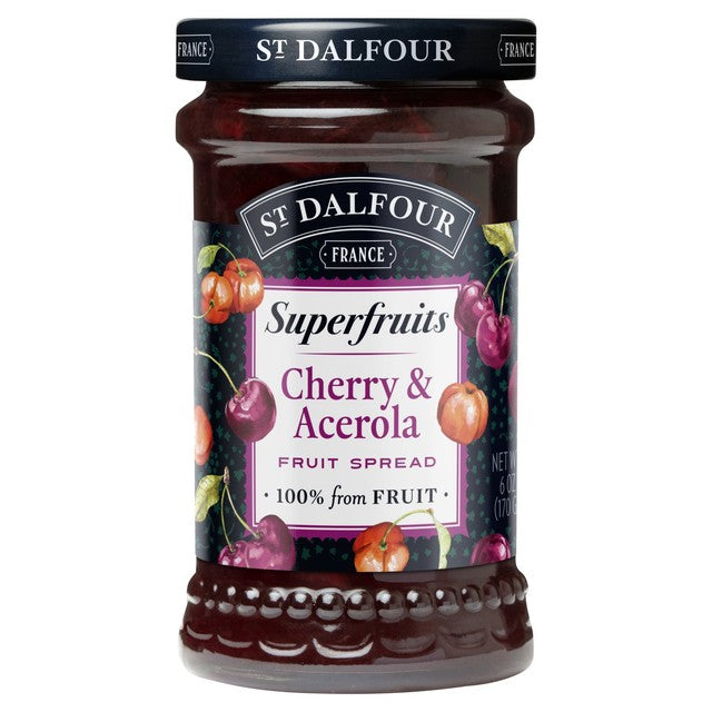 St Dalfour cherry and acerola fruit spread 170g (British brand)