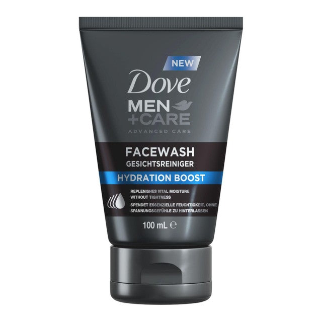 Dove Men Hydration Boost face wash 100ml - British product
