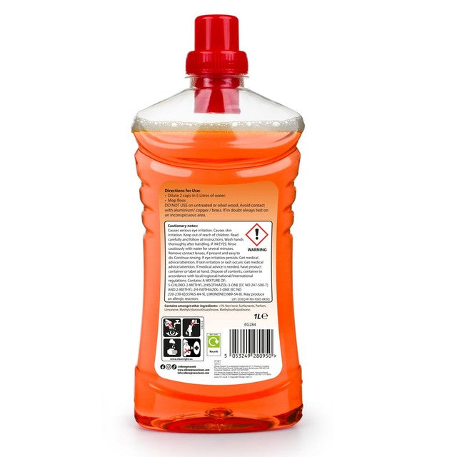 Elbow Grease wood floor cleaner concentrate orange, UK version