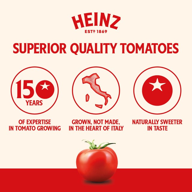 Heinz Classic Pizza Sauce Italian blended tomatoes 400g, UK version