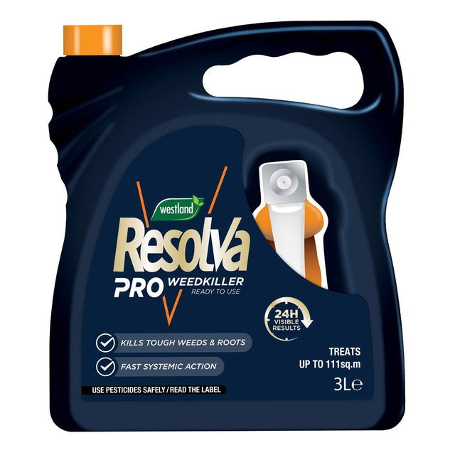 Resolva Pro weedkiller 3L, imported from the UK