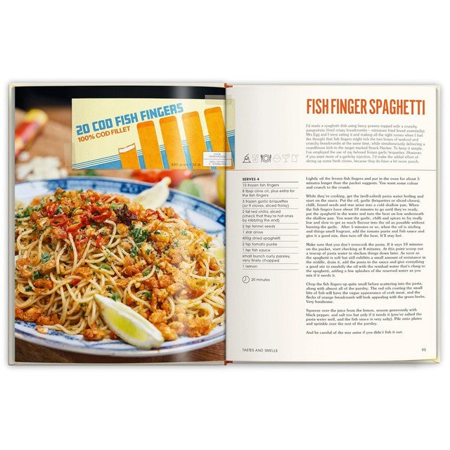 Snack Hacker cookbook by Bonnier Books rule-breaking recipes, imported from the UK