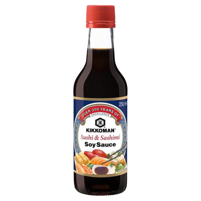 Kikkoman Sushi & Sashimi soy sauce 250ml, UK version