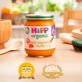 HiPP Organic Tasty Vegetable Risotto baby food jar 125g, UK version