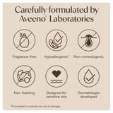 Aveeno Calm+Restore Nourishing Oat Face Wash Cleanser 200ml - British product