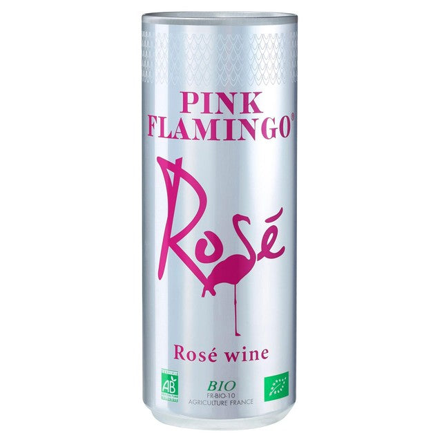 Pink Flamingo Organic Camargue Rosé Wine 250ml, imported from the UK