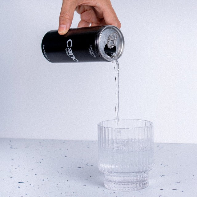 CANOWATER sparkling water 10 x 250ml fridgepack - British product