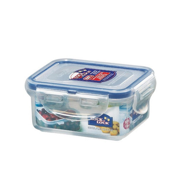 Locknlock airtight rectangular food storage container 180ml, UK version