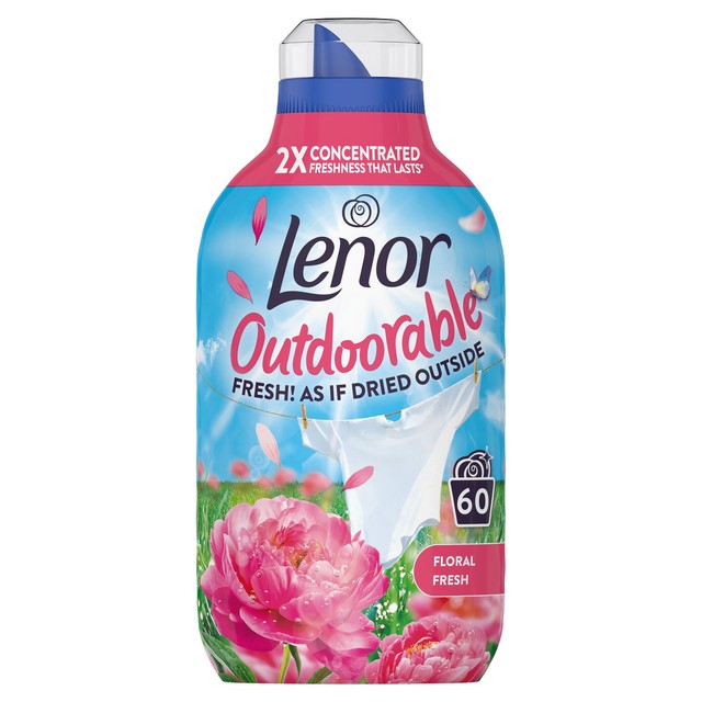 Lenor fabric conditioner Pink Blossom 840ml, UK version