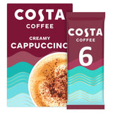 Costa Cappuccino Coffee Sachets 6 Sachets - British product