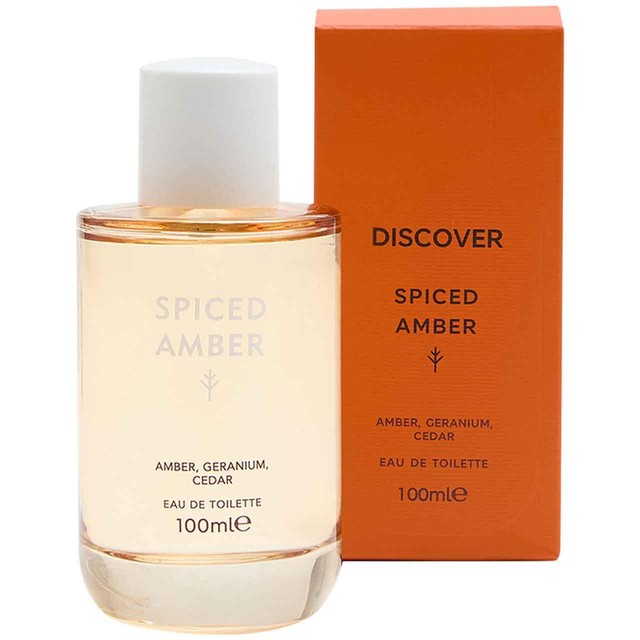 M&S Spiced Amber Eau De Toilette 100ml - British product