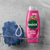 Radox Feel Radiant mineral therapy shower gel, UK version