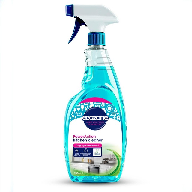 Ecozone PowerAction Kitchen Cleaner 750ml - British product