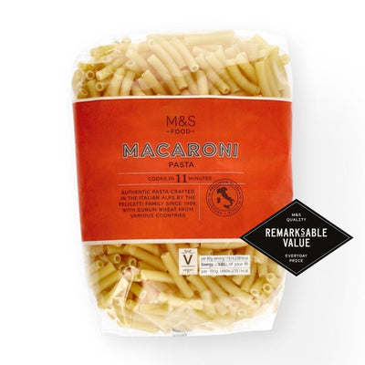 M&S Macaroni Durum Wheat Pasta 500g