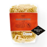M&S macaroni pasta 500g, imported from the UK