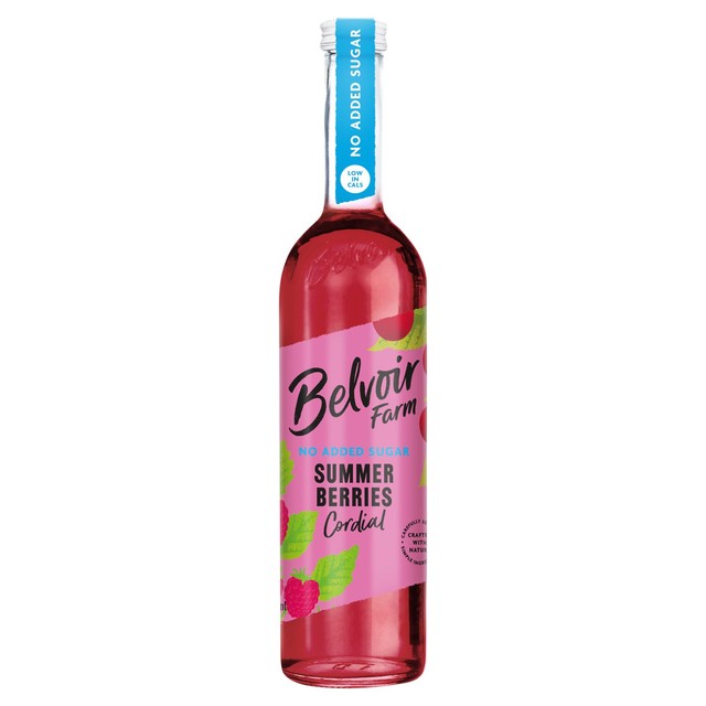 Belvoir no added sugar summer berries cordial 500ml - British product