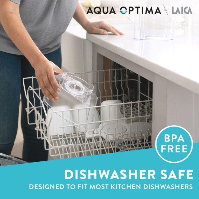 Aqua Optima Liscia water filter jug 2.5L - British product