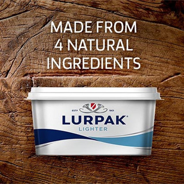 Lurpak lighter spreadable butter, UK version