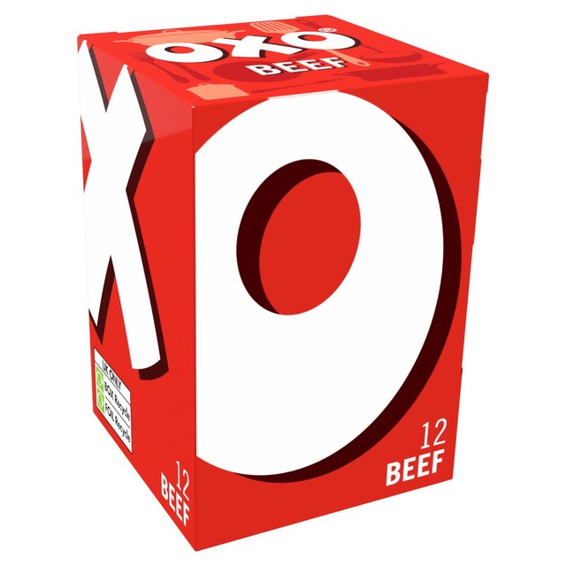 Oxo beef stock cubes 71g, imported from the UK