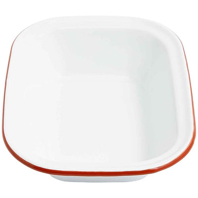 M&S Marks & Spencer Enamel Pie Dish White 28cm- Buy online at McGrocer