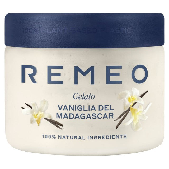 Remeo gelato Madagascan vanilla bourbon 462ml, imported from the UK