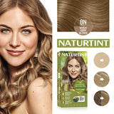 Naturtint hair colour gel 8N Wheat Germ Blonde, imported from the UK