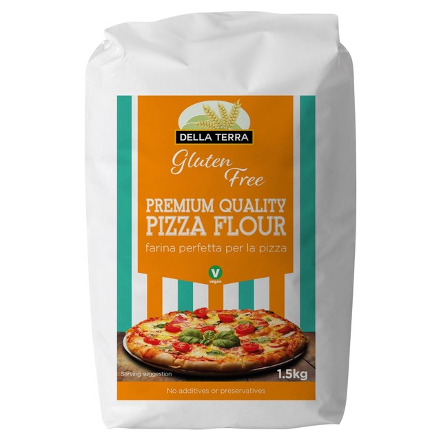 Della Terra gluten-free pizza flour 1500g - British product