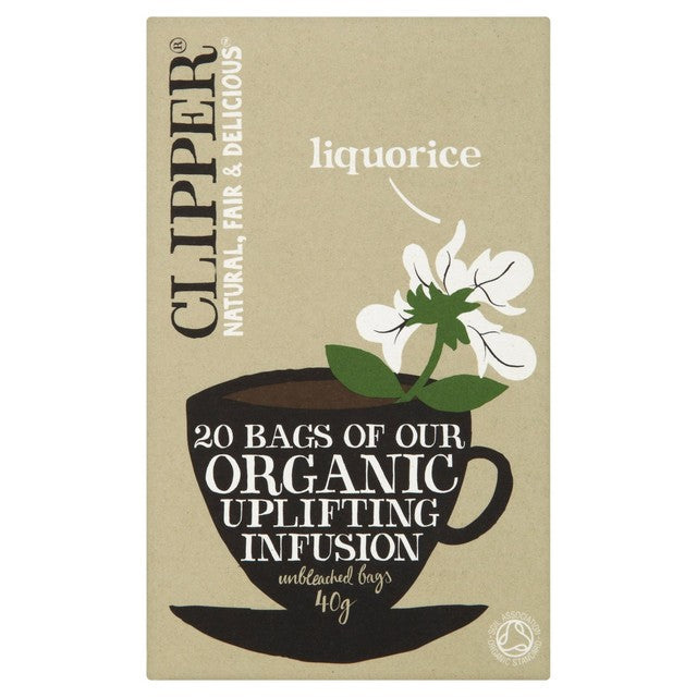 Clipper Organic Liquorice Teabags 20ct, UK version