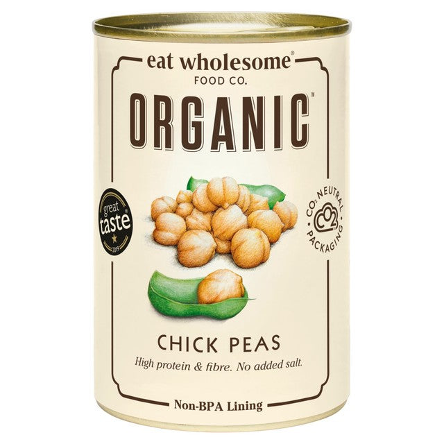 Eat Wholesome organic chick peas 400g - British product