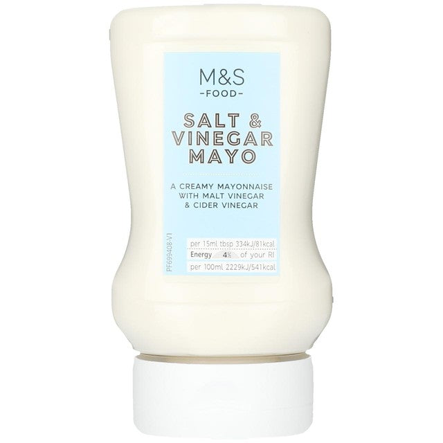 M&S salt and vinegar mayonnaise 280ml, imported from the UK