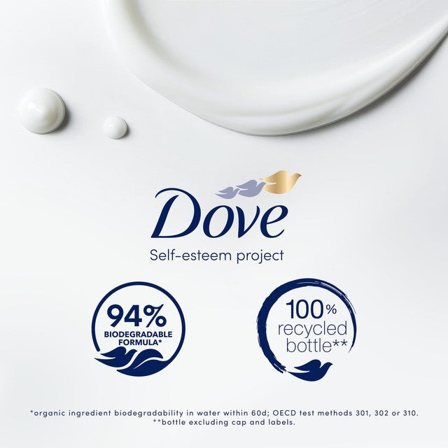 Dove Nourishing Silk body wash, UK version