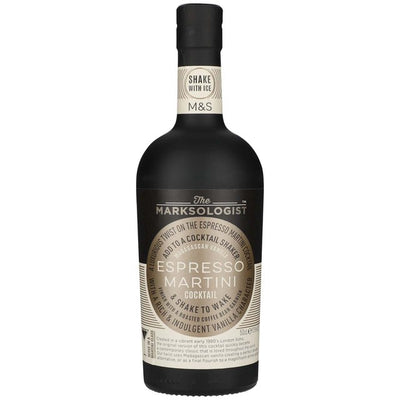 M&S Marksologist Vanille-Espresso-Martini-Cocktail 500ml