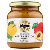 Biona Organic Apple Apricot Puree 350g - British product