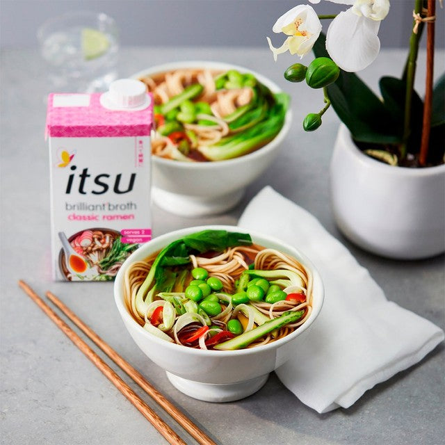 itsu ramen broth Classic Brilliant Broth 500ml, imported from the UK