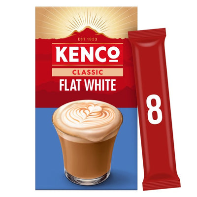 M&S Café Mousse Flat White Instantané Kenco Sachets 118,4g - Acheter en ligne sur McGrocer