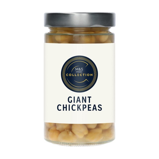 M&S giant chickpeas 437g, imported from the UK