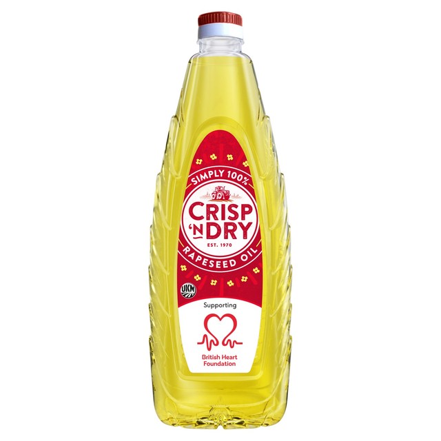 Crisp 'N' Dry rapeseed oil 1L - British product