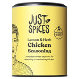 Just Spices Lemon & Herb Chicken Seasoning can - British product