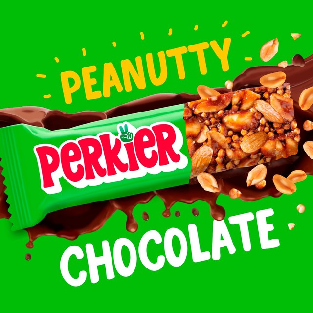 Perkier Peanut Chocolate bar 3x37g, imported from the UK