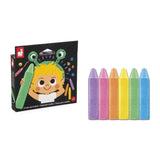 Janod sidewalk chalks set of 6, imported from the UK