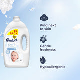 Comfort Pure fabric conditioner 2490ml - British product